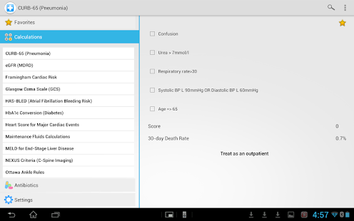 Caddy Medical Calculator