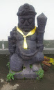 Buto Pegang Gada Statue