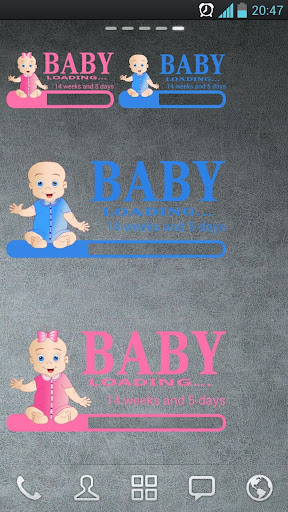 Baby Loading widget