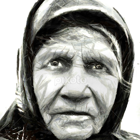 Portrait - drawing by Daliana Pacuraru - Drawing All Drawing