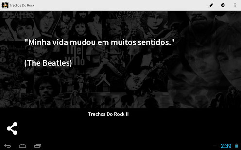 Trechos do Rock Screenshots 1