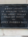 Great Indian Trading House Historic Marker