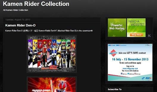 Kamen Rider Collection