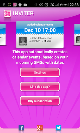 免費下載通訊APP|Inviter (SMS to Calendar) app開箱文|APP開箱王