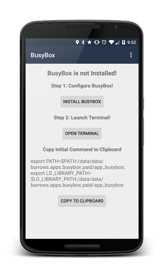 BusyBox Install Pro (No Root) - screenshot