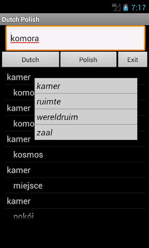 Dutch Polish Dictionary