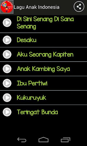 【免費音樂App】Lagu Anak Anak Indonesia V2-APP點子