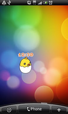ひよこデジタル時計ウィジェット無料 Androidアプリ Applion