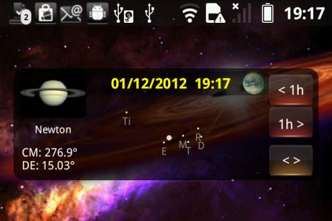 Saturn Widget Screen 2