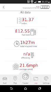 Audi Mileage Tracker Screenshots 2