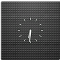 Transparent Clock Widget 2x2 icon