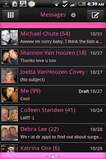 Free Download GO SMS - Perfect Pink Zebra APK