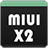 MIUI X2 Go/Apex/ADW Theme FREE mobile app icon
