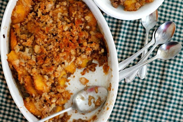 Peach Betty An Old Fashioned Favorite