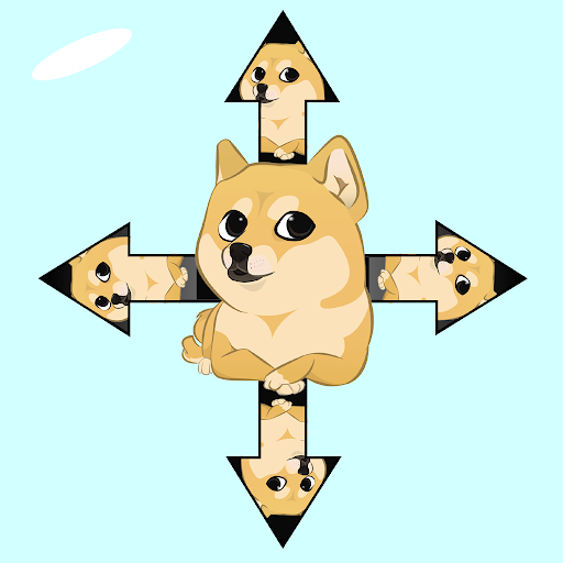 Swipe The Doge Arrows