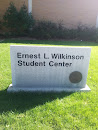 Ernest L Wilkinson Student Center Plaque