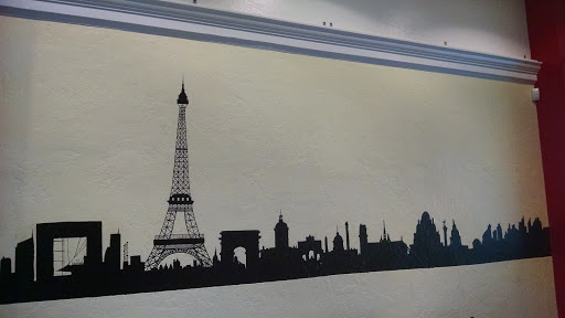 Crepe Stop Parisian Mural