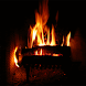 Crackling Fireplace Live Wallp