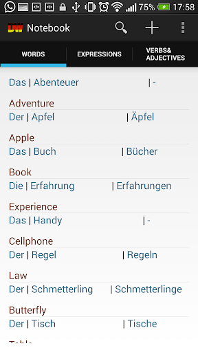 Deutsch Word Book