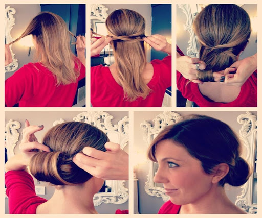 DIY Updos Step by Step