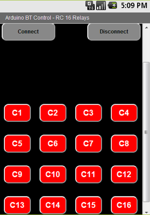   Arduino BT Control RC 16 Relay- tangkapan layar 