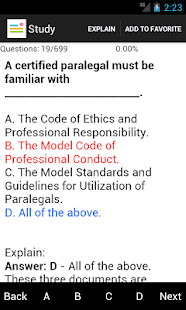 Paralegal Test Prep Screenshots 1