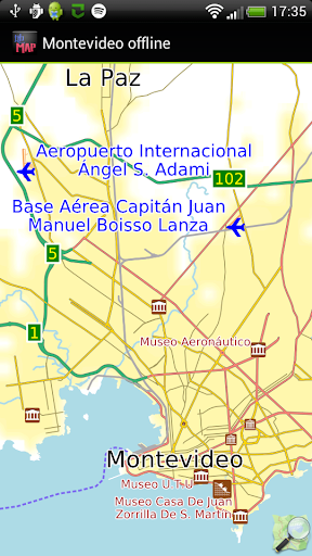 Montevideo offline map