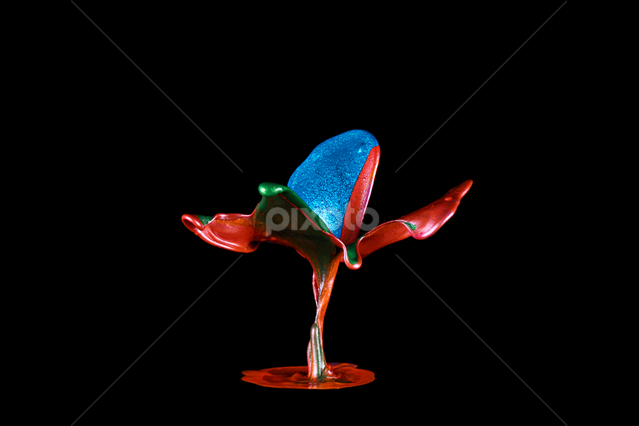 Dancing Colors by Ramakant Sharda - Artistic Objects Still Life