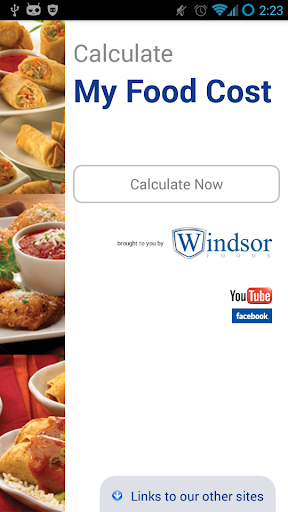Windsor Food Cost Calculator