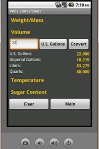 Vino Calculator screenshot 3