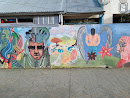 Mural Escuela Valle Mariquina