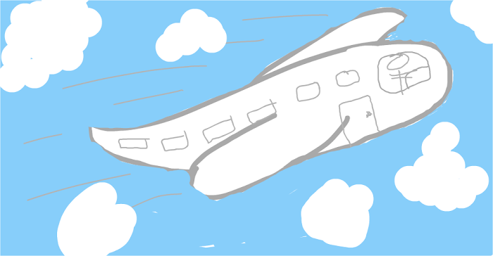 cartoon airplane