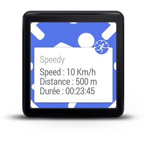 Speedy - GPS speed for WEAR