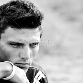 mistery by Jenice Vd Berg - People Portraits of Men