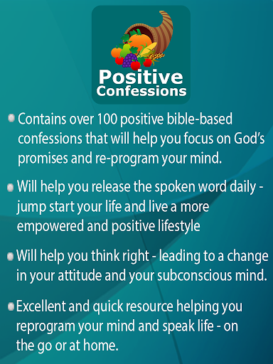 Positive Confessions