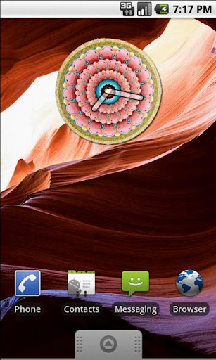 Mandala 2 Clock Widget