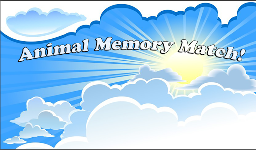 Animal Memory Match