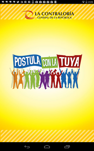 Postula con la tuya