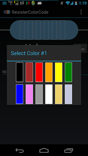 【免費生產應用App】Resister Color Code-APP點子