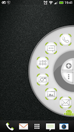 White - Wheel Launcher Theme poster 2