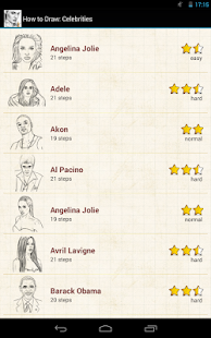 How to Draw: Celebrities - screenshot thumbnail