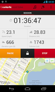 Runtastic Road Bike PRO - screenshot thumbnail