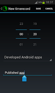 Free Time recorder APK for Android