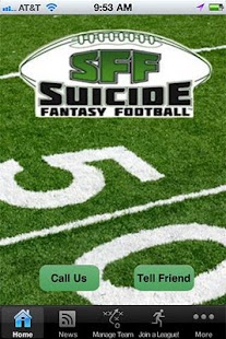 Suicide Fantasy Sports Screenshots 0