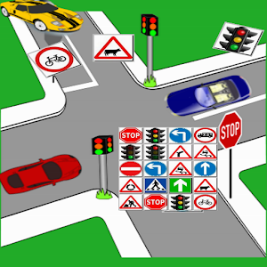 Traffic Signs Match Race Kids.apk 1