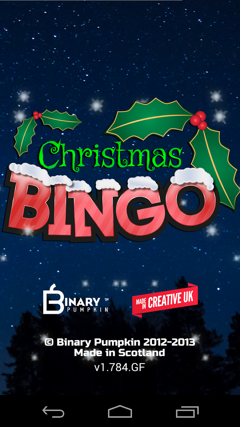 A Christmas Bingo : FREE BINGO Screen 3