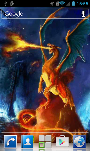 Dragon's flame LWP