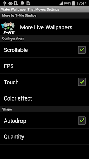 Ripple Wall Live Wallpaper - náhled