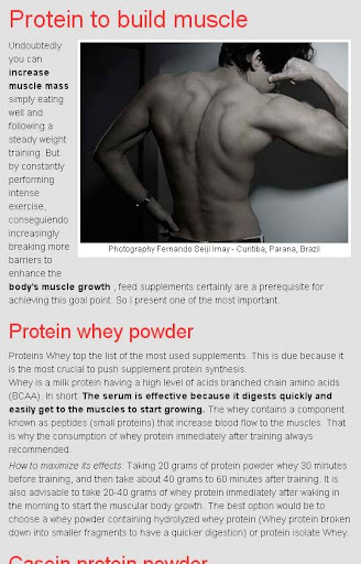 Increase muscle mass