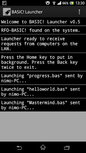 BASIC Launcher WiFi